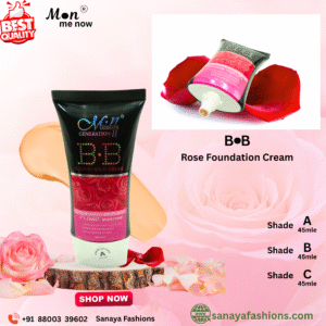 M.n me now:B.B Rose Foundation-For All Skin Tone-(45mle)