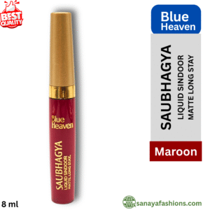 Blue Heaven Saubhagya Liquid Sindoor-Matte Long Stay Sindoor (8ml)-Maroon