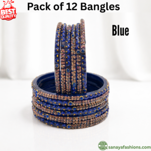 Handcrafted Glass Bangels For Women,Bridal & Girls by Sanaya Fashions Colour In Red, & Maroon,Santro  & multicolor (Pack of 12)