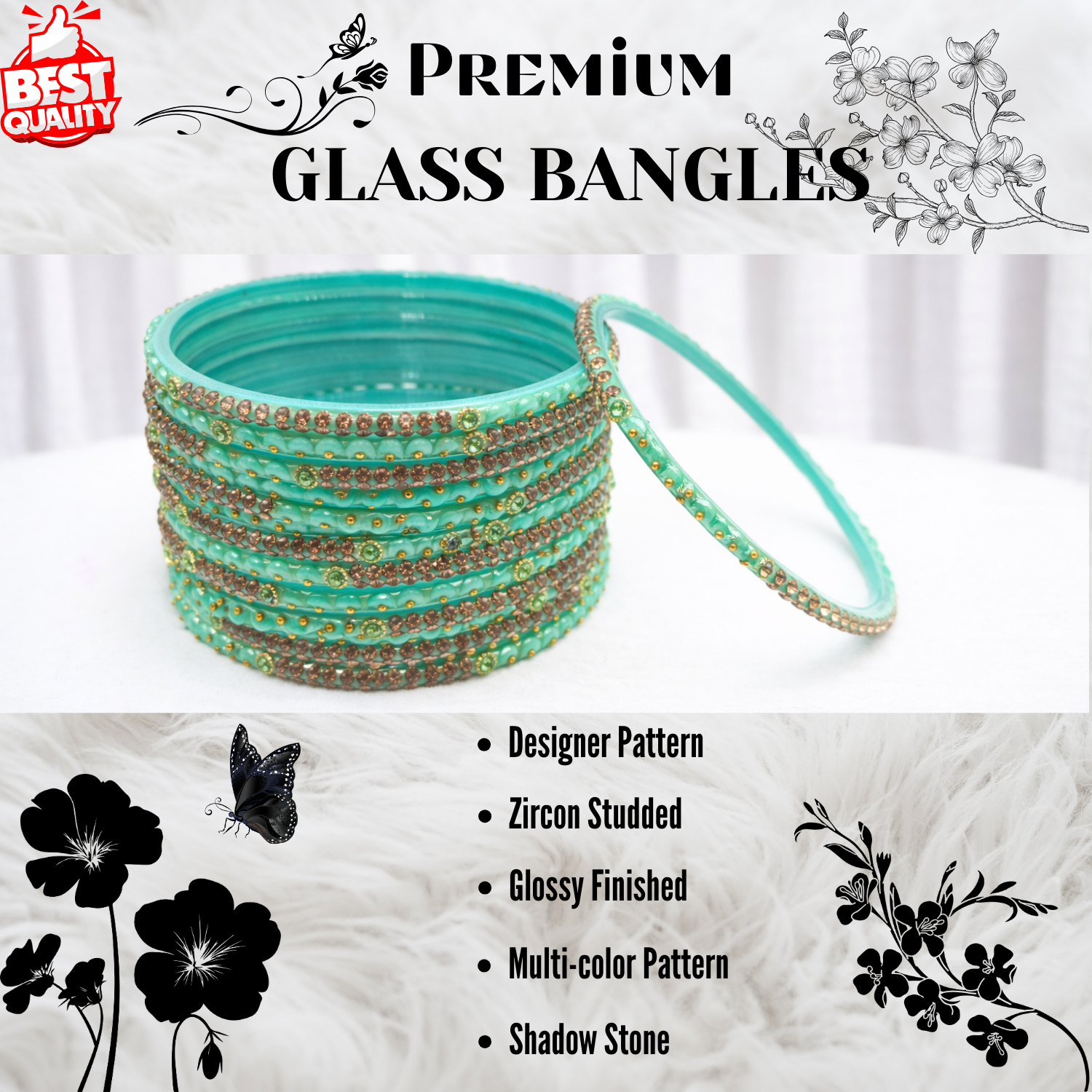 Glass Bangle 03